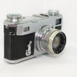 Vintage Soviet Kiev II camera with Jupiter-8 lens