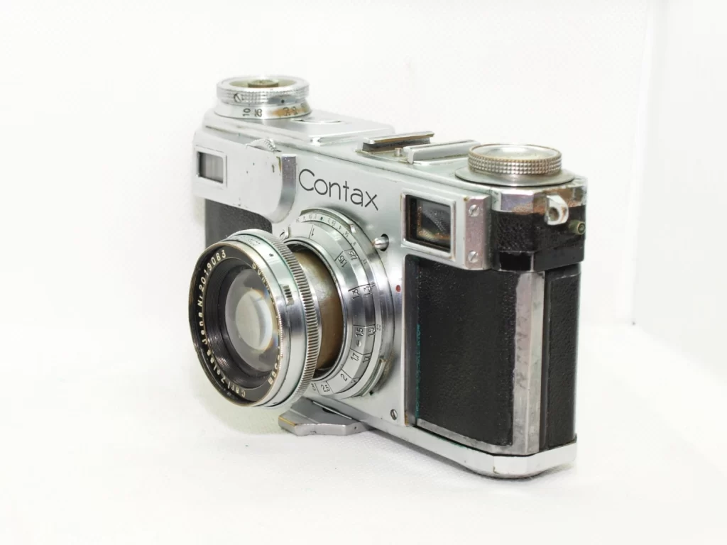 CONTAX II 1938 Zeis Ikon Rangefinder Camera Carl Zeiss Jena Sonnar Lens Pre War Vintage Camera