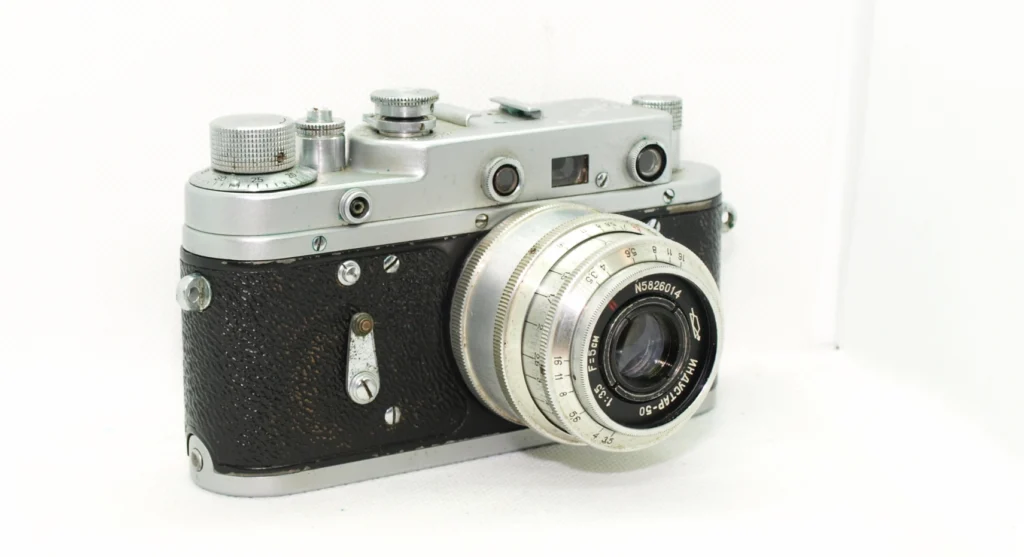 ZORKI 2C FED KMZ Soviet 35mm rangefinder camera with Industar-50 lens